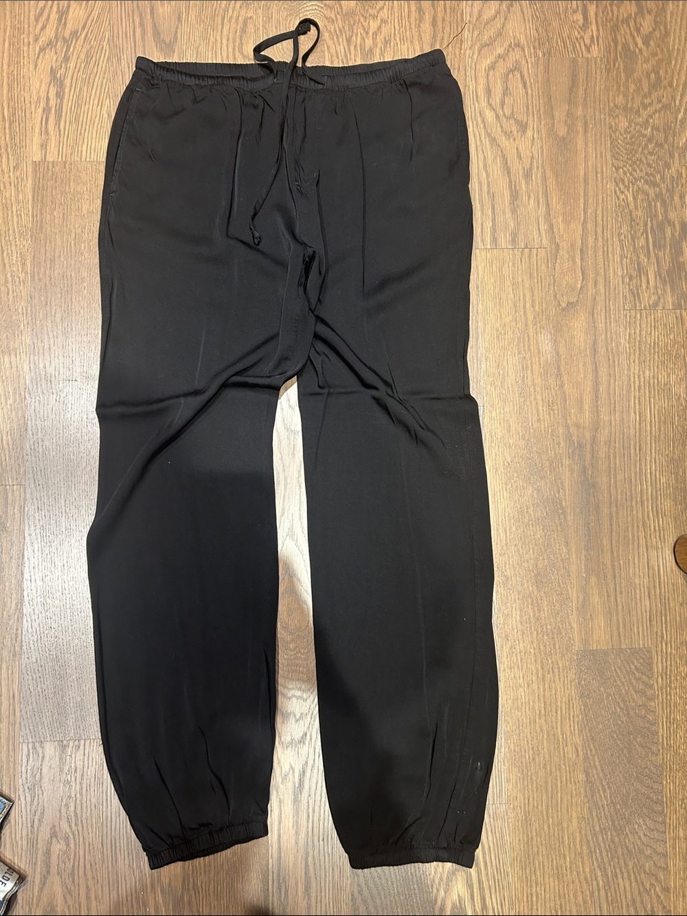 Bella Dahl women Black Drawstring Joggers